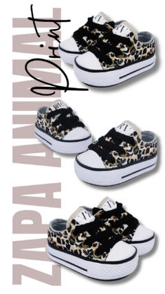 ZAPATILLA CAÑA BAJA #AnimalPrint - LORE VE