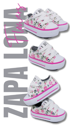 ZAPATILLAS CAÑA BAJA #Flowers - tienda online