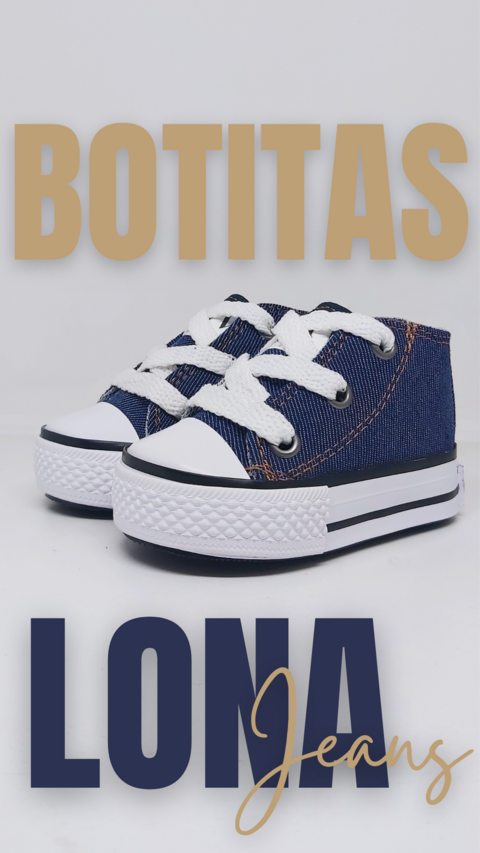 Botitas Lona #Jeans