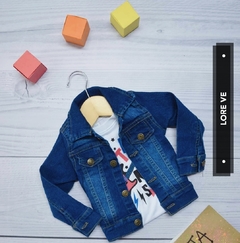 CAMPERA DE JEANS BEBÉ #Azul en internet