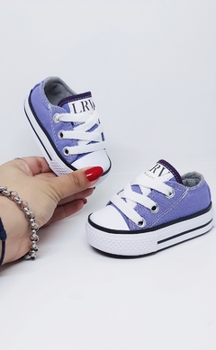 Zapatillas Lona #Violeta - tienda online