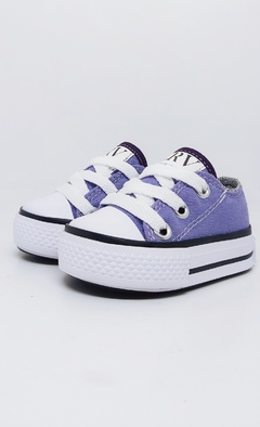 Zapatillas Lona #Violeta en internet