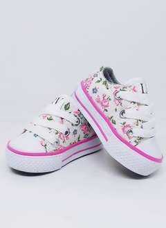 ZAPATILLAS CAÑA BAJA #Flowers - LORE VE