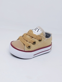 ZAPATILLAS LONA CAÑA BAJA #Beige - comprar online