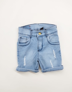 Bermuda Rotura niño #JeansClaro - comprar online