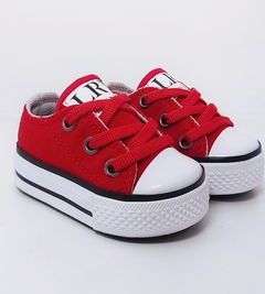 ZAPATILLAS CAÑA BAJA #AllRed