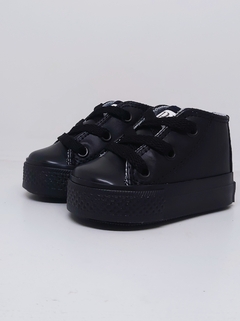 BOTITAS CUERO PU #TotalBlack - comprar online