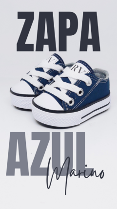 Zapatillas Lona #AzulMarino