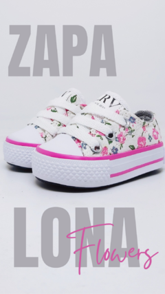 ZAPATILLAS CAÑA BAJA #Flowers