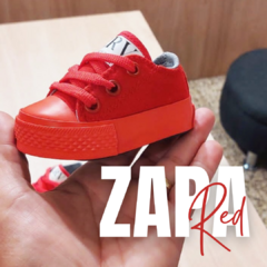 ZAPATILLAS LONA CAÑA BAJA #Red