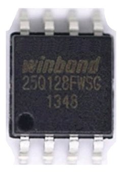 EPROM BIOS VIRGEM WINBOND 25Q128FWSG 25Q128 1.8V