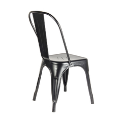 Silla Tolix de Metal Negro - tienda online