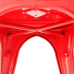 Silla Tolix de Metal Rojo Outlet en internet