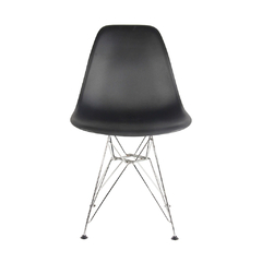 Sillas Eames Eiffel Negras x4 en internet