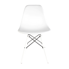 Silla Eames Monochrome Blanca x2 en internet