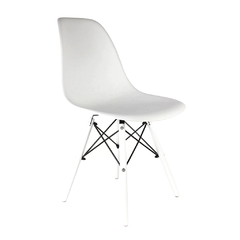 Silla Eames Monochrome Blanca x4 - HOME KONG