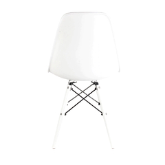 Imagen de Sillas Eames Monochrome Blanca x6