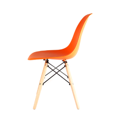 Sillas Eames Naranjas x2