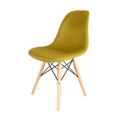 Silla Eames Tapizada Verde x2 - comprar online