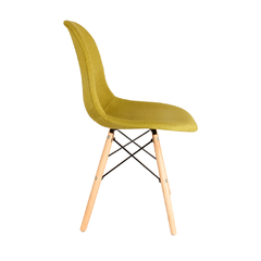 Silla Eames Tapizada Verde - HOME KONG