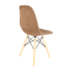 Silla Eames Tapizada Marrón Claro - tienda online