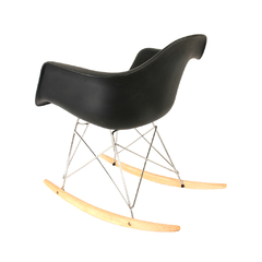 Sillón Mecedor Eames Negro