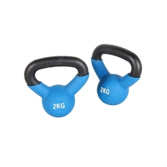 Pesas Rusas Kettlebell 2Kg Neoprene x2 Unidades - comprar online