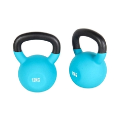 Pesas Rusas Kettlebell 12kg Neoprene Fitness x2 Unidades