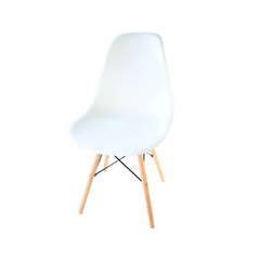 Imagen de Sillas Eames Blancas x2