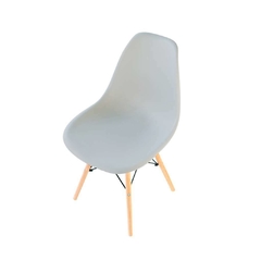 Imagen de Sillas Eames Gris Claro x8