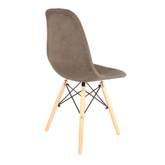 Silla Eames Tapizada Marrón - tienda online