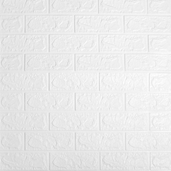 Placa Pared Autoadhesiva Blanca - HOME KONG