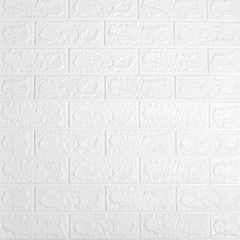 Placa Pared Autoadhesiva Blanca x10 - tienda online