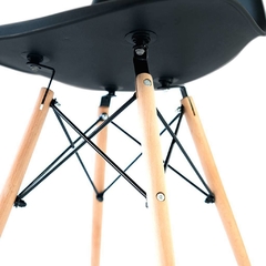 Sillas Eames Negras x2 - comprar online