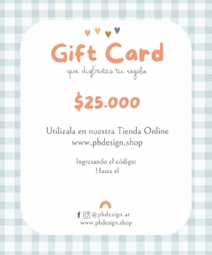 Gift Card $25.000