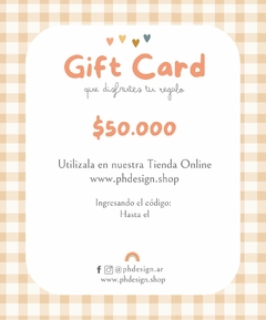 Gift Card $50.000