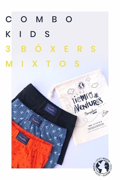 COMBO 3 BOXER NIÑOS - tienda online