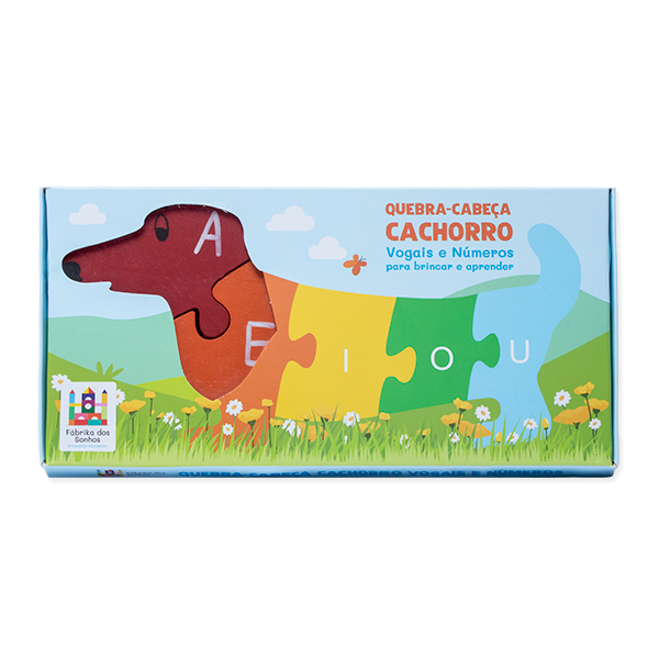 Quebra-cabeça Jogo De Quebra-cabeça Para Crianças Com Cão