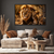 Quadro Decorativo - Leão e 2 filhotes cod0257 - comprar online