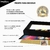 Quadro Decorativo - Abstratos Efeito em acrílico preto e dourado cod0202 - loja online