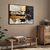 Quadro Decorativo - Abstratos Efeito em acrílico preto e dourado cod0202 - comprar online
