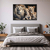 Quadro Decorativo - Família de leões com 2 filhotes cod0101 - comprar online
