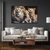 Quadro Decorativo - Família de leões com 2 filhotes cod0101 - loja online