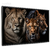 Quadro Decorativo - Os felinos (Leão, Tigre e Leopardo) cod0102