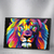Quadro Decorativo - Leão Colorido Vector cod0029 - comprar online