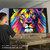Quadro Decorativo - Leão Colorido Vector cod0029 na internet