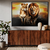Quadro Decorativo - Família leões Creapixel Art com 1 , 2 ou 3 filhotes cod0049 - Creapixel Art Quadros Decorativos
