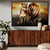 Imagem do Quadro Decorativo - Família leões Creapixel Art com 1 , 2 ou 3 filhotes cod0049