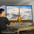 Quadro Decorativo - Torre Eiffel no por do sol cod0043 - loja online