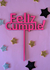 Topper Feliz cumple signo NEON